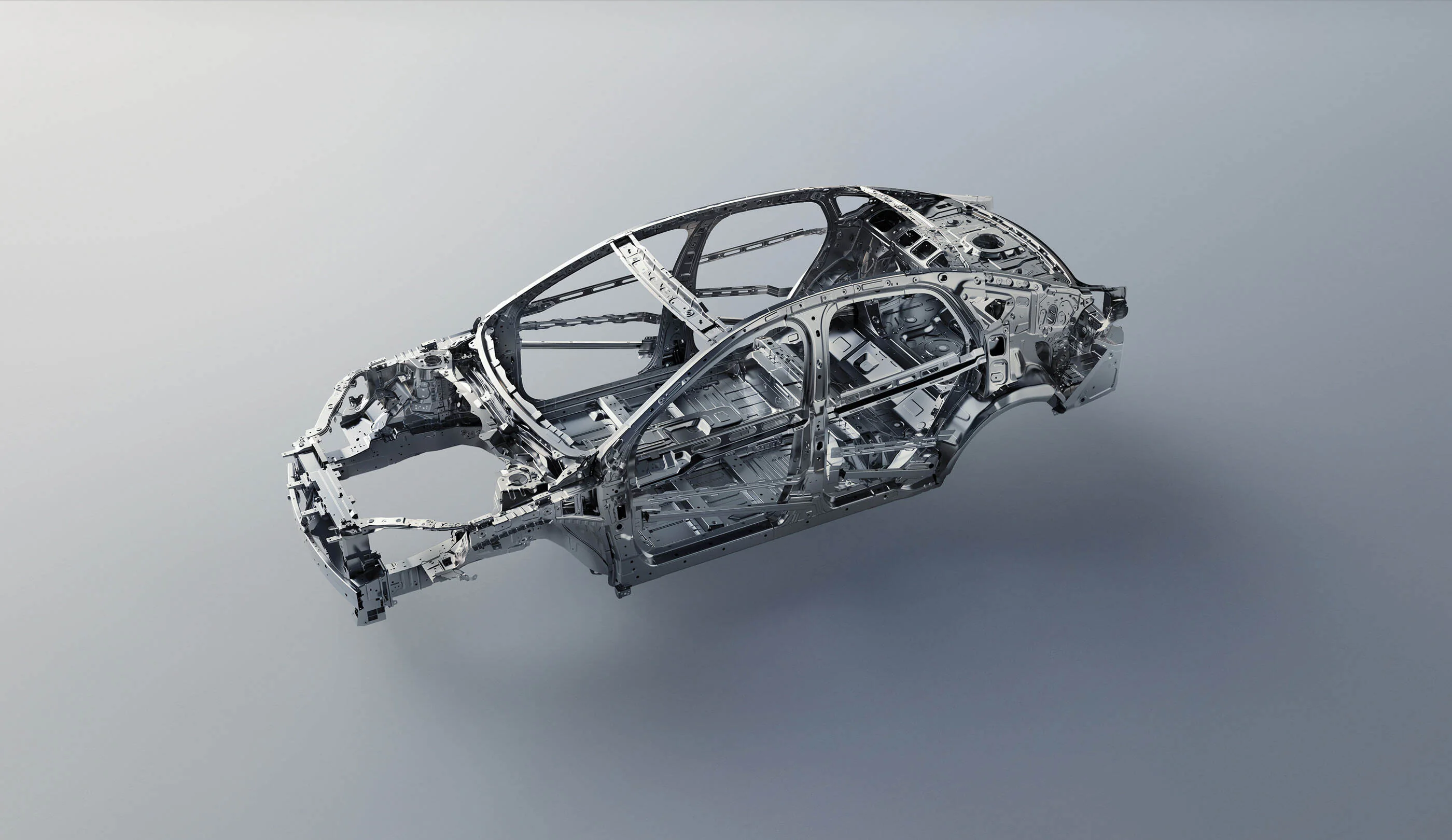 Estructura de carrocería de alta resistencia del BYD SEAL 5 DM-i